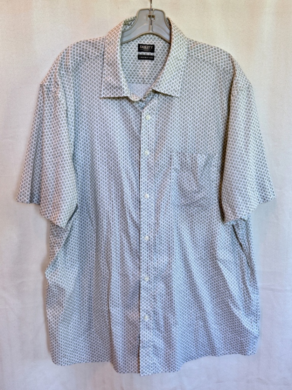 Faherty Reserve The Movement Button Up Short Sleeve Shirt